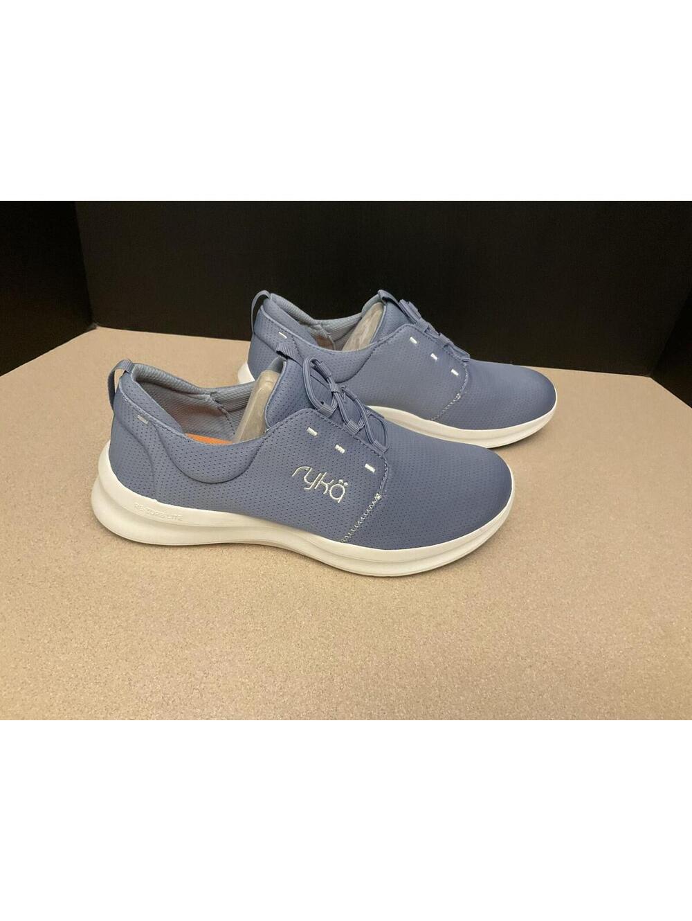 New! Womens Ryka Renew Recovery Blue Bungee Slip-On Shoes. Size 8.5M. Nice Shoes